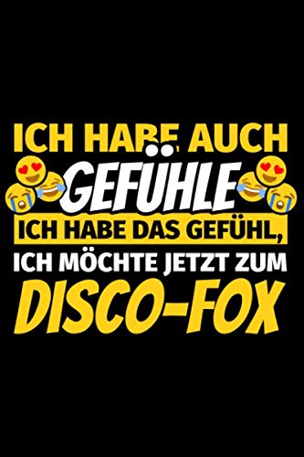 Notizbuch liniert: Disco-Fox Geschenke lustiger Spruch Tanz Notizbuch liniert: Disco-Fox Geschenke lustiger Spruch Tanz