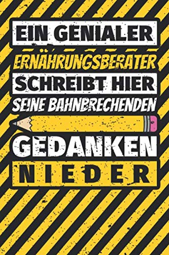Notizbuch liniert: Ernährungsberater Geschenke lustig Abschluss Geschenkidee Beruf Notizbuch liniert: Ernährungsberater Geschenke lustig Abschluss Geschenkidee Beruf