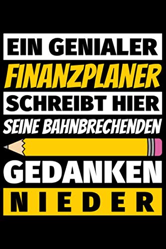 Notizbuch liniert: Finanzplaner Geschenke Beruf Notizbuch liniert: Finanzplaner Geschenke Beruf von Independently published