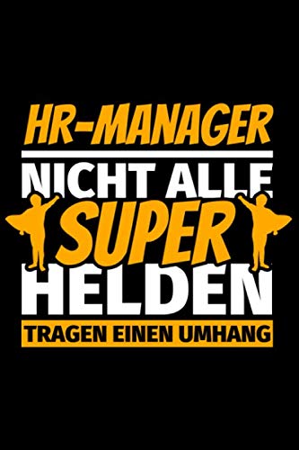 Notizbuch liniert: HR-Manager Geschenke lustig Notizbuch liniert: HR-Manager Geschenke lustig