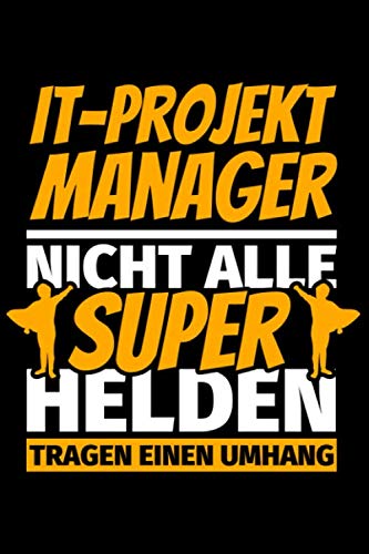 Notizbuch liniert: IT-Projektmanager Geschenke lustig