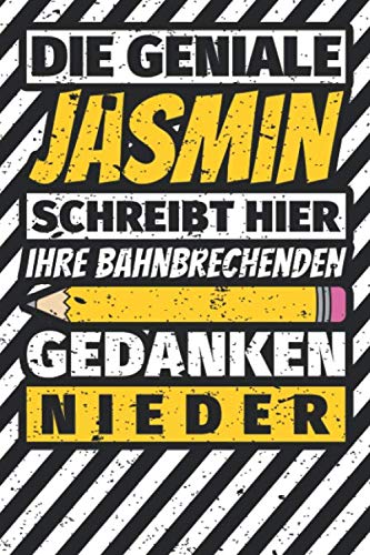 Notizbuch liniert: Jasmin Geschenke lustiger Spruch Vorname Notizbuch liniert: Jasmin Geschenke lustiger Spruch Vorname von Independently published