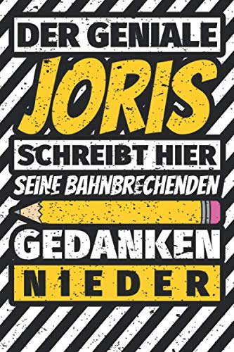 Notizbuch liniert: Joris Geschenke lustiger Spruch Vorname Notizbuch liniert: Joris Geschenke lustiger Spruch Vorname