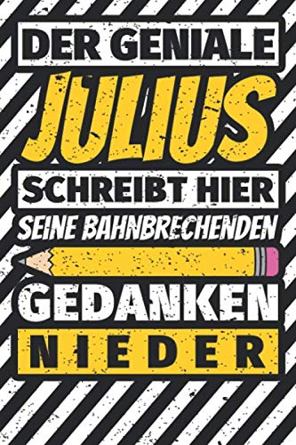 Notizbuch liniert: Julius Geschenke lustiger Spruch Vorname Notizbuch liniert: Julius Geschenke lustiger Spruch Vorname von Independently published