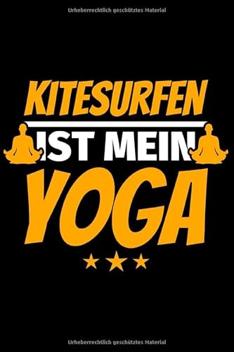 Notizbuch liniert: Kitesurfen Geschenke lustiger Spruch Kitesurfer