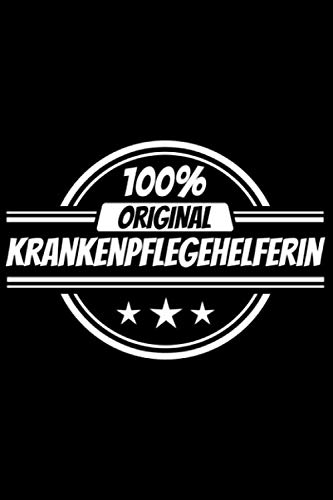Notizbuch liniert: Krankenpflegehelferin Geschenke lustiger Spruch Notizbuch liniert: Krankenpflegehelferin Geschenke lustiger Spruch