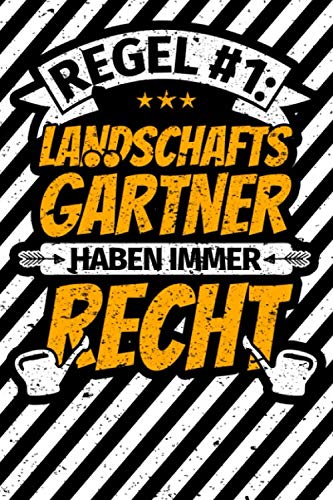 Notizbuch liniert: Landschaftsgärtner Geschenke lustiger Spruch Notizbuch liniert: Landschaftsgärtner Geschenke lustiger Spruch