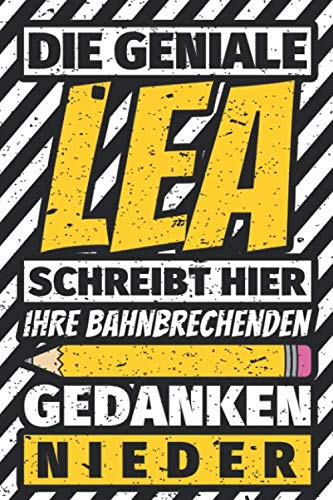 Notizbuch liniert: Lea Geschenke lustiger Spruch Vorname Notizbuch liniert: Lea Geschenke lustiger Spruch Vorname von Independently published