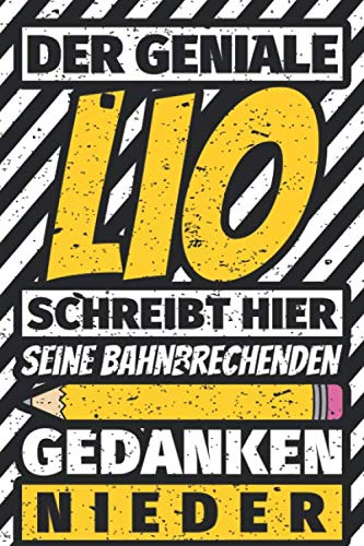 Notizbuch liniert: Lio Geschenke lustiger Spruch Vorname Notizbuch liniert: Lio Geschenke lustiger Spruch Vorname von Independently published