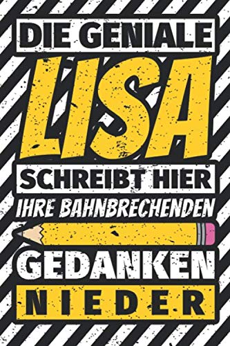 Notizbuch liniert: Lisa Geschenke lustiger Spruch Vorname Notizbuch liniert: Lisa Geschenke lustiger Spruch Vorname von Independently published
