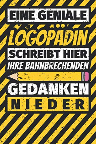 Notizbuch liniert: Logopädin Geschenke lustig Abschluss Geschenkidee Beruf Notizbuch liniert: Logopädin Geschenke lustig Abschluss Geschenkidee Beruf von Independently published