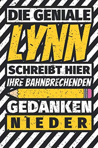 Notizbuch liniert: Lynn Geschenke lustiger Spruch Vorname Notizbuch liniert: Lynn Geschenke lustiger Spruch Vorname von Independently published