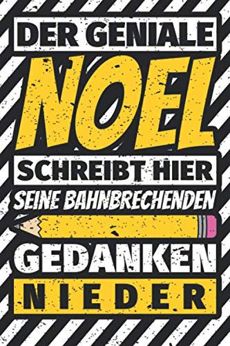 Notizbuch liniert: Noel Geschenke lustiger Spruch Vorname Notizbuch liniert: Noel Geschenke lustiger Spruch Vorname von Independently published