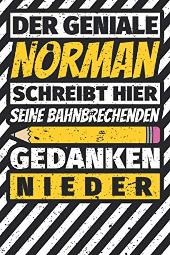 Notizbuch liniert: Norman Geschenke lustiger Spruch Vorname Notizbuch liniert: Norman Geschenke lustiger Spruch Vorname von Independently published