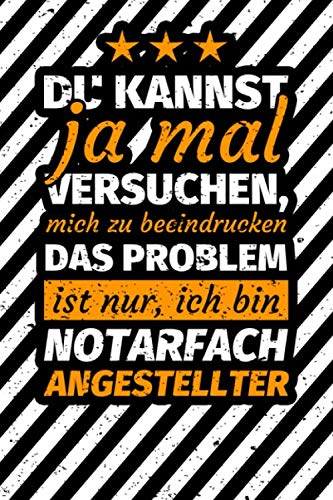 Notizbuch liniert: Notarfachangestellter Geschenk