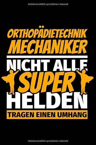 Notizbuch liniert: Orthopädietechnik-Mechaniker Geschenke lustig Notizbuch liniert: Orthopädietechnik-Mechaniker Geschenke lustig von Independently published