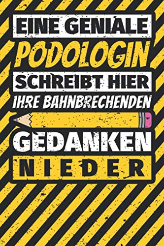 Notizbuch liniert: Podologin Geschenke lustig Abschluss Geschenkidee Beruf Notizbuch liniert: Podologin Geschenke lustig Abschluss Geschenkidee Beruf von Independently published