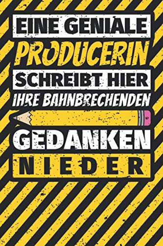 Notizbuch liniert: Producerin Geschenke lustig Abschluss Geschenkidee Beruf Notizbuch liniert: Producerin Geschenke lustig Abschluss Geschenkidee Beruf von Independently published