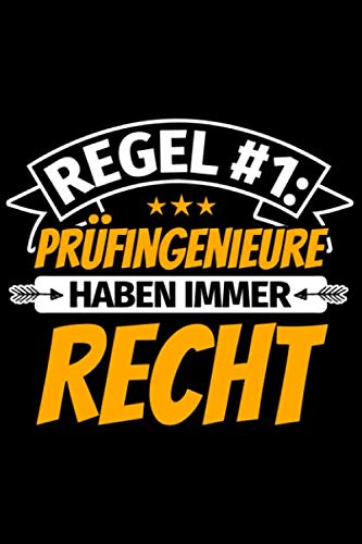Notizbuch liniert: Prüfingenieur Geschenke lustiger Spruch Notizbuch liniert: Prüfingenieur Geschenke lustiger Spruch