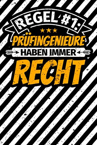 Notizbuch liniert: Prüfingenieur Geschenke lustiger Spruch Notizbuch liniert: Prüfingenieur Geschenke lustiger Spruch