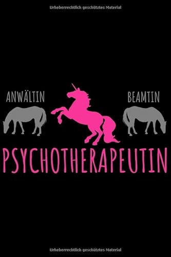 Notizbuch liniert: Psychotherapeutin Geschenke lustig Notizbuch liniert: Psychotherapeutin Geschenke lustig von Independently published