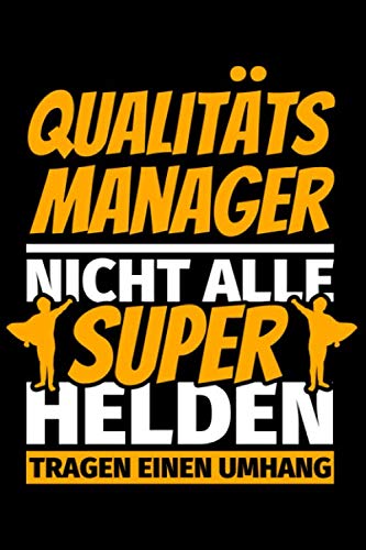 Notizbuch liniert: Qualitätsmanager Geschenke lustig