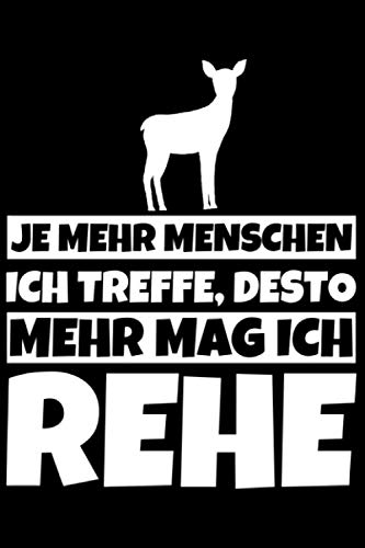 Notizbuch liniert: Reh Geschenke lustiger Spruch Rehe Humor Notizbuch liniert: Reh Geschenke lustiger Spruch Rehe Humor von Independently published