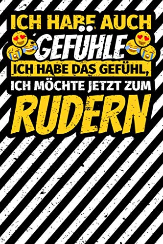 Notizbuch liniert: Rudern Geschenke Ruderer Notizbuch liniert: Rudern Geschenke Ruderer