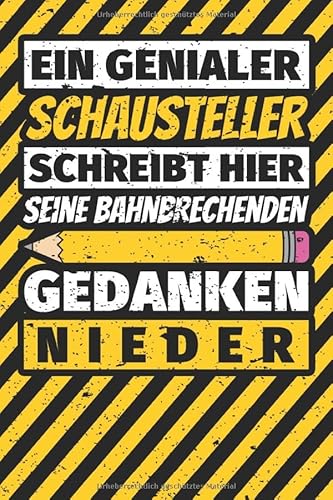 Notizbuch liniert: Schausteller Geschenke lustig Abschluss Geschenkidee Beruf Notizbuch liniert: Schausteller Geschenke lustig Abschluss Geschenkidee Beruf von Independently published