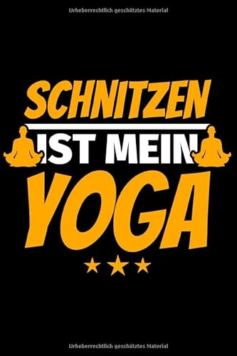 Notizbuch liniert: Schnitzen Geschenke lustiger Spruch Schnitzer