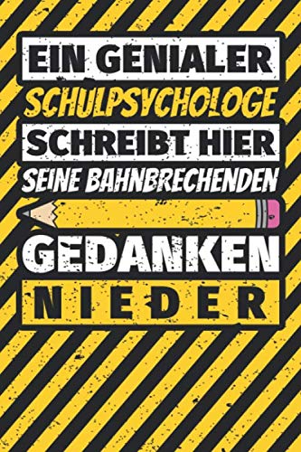 Notizbuch liniert: Schulpsychologe Geschenke lustig Abschluss Geschenkidee Beruf Notizbuch liniert: Schulpsychologe Geschenke lustig Abschluss Geschenkidee Beruf von Independently published
