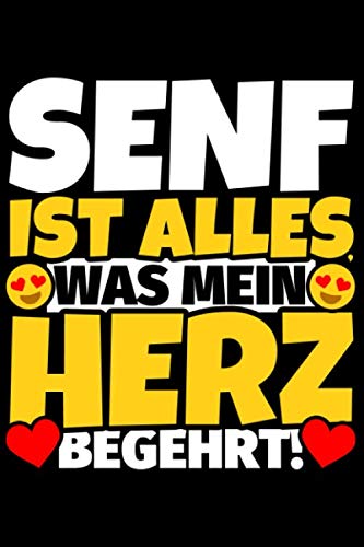 Notizbuch liniert: Senf Geschenke für Senf-Liebhaber lustig Notizbuch liniert: Senf Geschenke für Senf-Liebhaber lustig