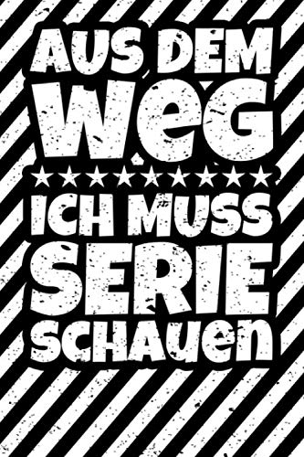 Notizbuch liniert: Serienjunkie Geschenke Serien lustig seriensüchtig Notizbuch liniert: Serienjunkie Geschenke Serien lustig seriensüchtig