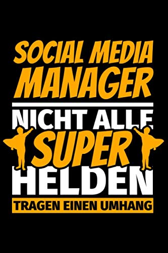 Notizbuch liniert: Social Media Manager Geschenke lustig Notizbuch liniert: Social Media Manager Geschenke lustig