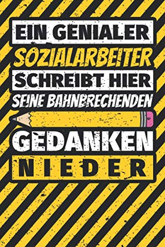 Notizbuch liniert: Sozialarbeiter Geschenke lustig Abschluss Geschenkidee Beruf Notizbuch liniert: Sozialarbeiter Geschenke lustig Abschluss Geschenkidee Beruf von Independently published