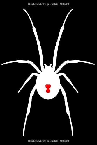 Notizbuch liniert: Spinnen Schwarze-Witwe Notizbuch liniert: Spinnen Schwarze-Witwe von Independently published