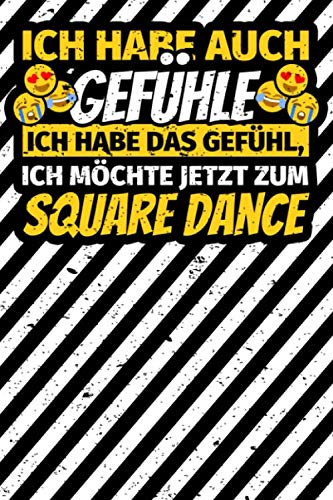 Notizbuch liniert: Square Dance Geschenke Square Dance Tanz tanzen Tänzer lustig Notizbuch liniert: Square Dance Geschenke Square Dance Tanz tanzen Tänzer lustig