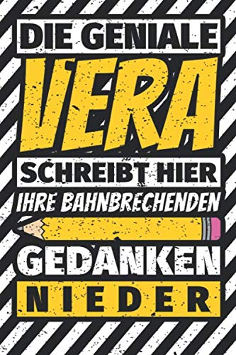 Notizbuch liniert: Vera Geschenke lustiger Spruch Vorname Notizbuch liniert: Vera Geschenke lustiger Spruch Vorname von Independently published