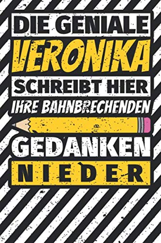 Notizbuch liniert: Veronika Geschenke lustiger Spruch Vorname Notizbuch liniert: Veronika Geschenke lustiger Spruch Vorname von Independently published