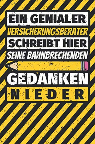 Notizbuch liniert: Versicherungsberater Geschenke lustig Abschluss Geschenkidee Beruf Notizbuch liniert: Versicherungsberater Geschenke lustig Abschluss Geschenkidee Beruf von Independently published