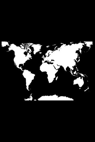 Notizbuch liniert: Weltkarte Geschenke für Geographie-Student Notizbuch liniert: Weltkarte Geschenke für Geographie-Student