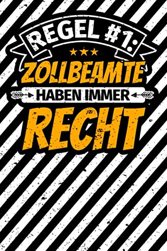 Notizbuch liniert: Zollbeamter Geschenke lustiger Spruch Notizbuch liniert: Zollbeamter Geschenke lustiger Spruch von Independently published