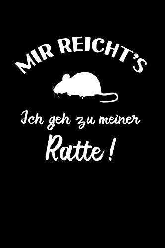 Ratten: Ich geh zu meiner Ratte!: Notizbuch / Notizheft für Ratten-Besitzer Ratten-Halter A5 (6x9in) dotted Punktraster von Independently published