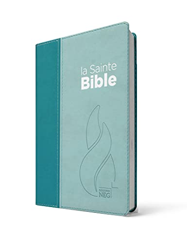 Bible compacte Segond NEG Vivella bleu ciel / bleu lagon: couverture souple, Vivella duo bleu lagon et bleu ciel
