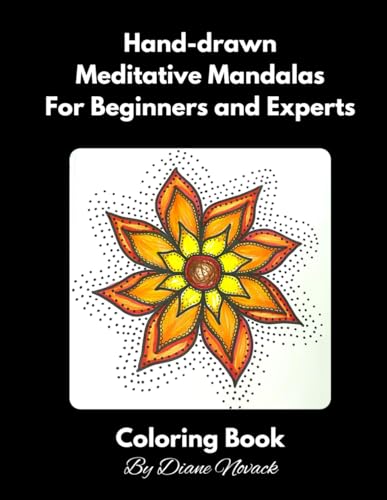 Hand-drawn Meditative Mandalas For Beginners and Experts: Perfectly Imperfect Mandalas: A Hand-Drawn Coloring Book & Guided Journal for Mindfulness, ... Emotional Healing, and Stress Relief von Soul Professor Publishing