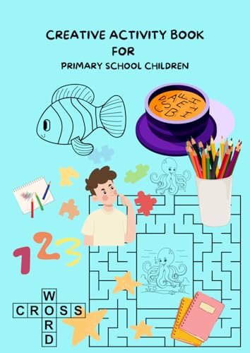 Creative activity book for primary school children