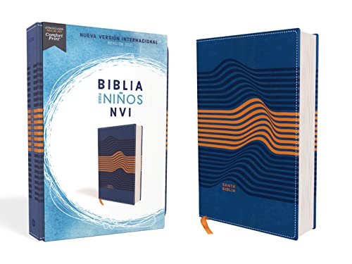NVI, Biblia para Niños, Revisión 2022, Leathersoft, Azul, Comfort Print: Biblia para Niños NVI, Texto revisado 2022, Azul, Comfort Print