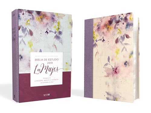 NVI, Biblia de Estudio para la Mujer NVI, Leathersoft/Tela Lila, Comfort Print: Nueva version internacional, tela lila Leathersoft: Enriquece tu Corazon, mente y espiritu con la palabra de Dios NVI, Biblia de Estudio para la Mujer NVI, Leathersoft/Tela Lila, Comfort Print: Nueva version internacional, tela lila Leathersoft: Enriquece tu Corazon, mente y espiritu con la palabra de Dios