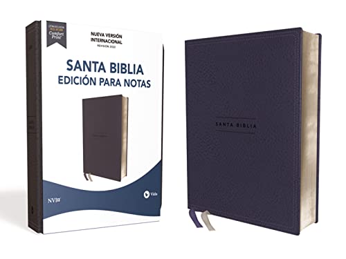 NVI, Santa Biblia, Revisión 2022, Edición para notas, Leathersoft, Azul marino, Palabras de Jesús en Rojo, Comfort Print: Nueva Versión ... Azul Marino, Palabras de Jesús en Rojo NVI, Santa Biblia, Revisión 2022, Edición para notas, Leathersoft, Azul marino, Palabras de Jesús en Rojo, Comfort Print: Nueva Versión ... Azul Marino, Palabras de Jesús en Rojo