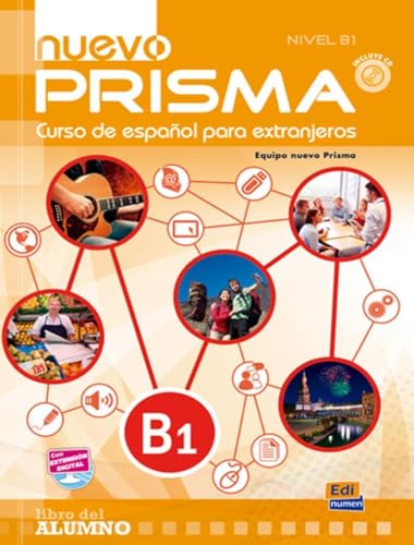 nuevo Prisma B1 - Libro del alumno + CD: Libro del alumno con CD von EDINUMEN